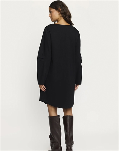 Soft Rebels - SRHuma Draped Kjole - Black